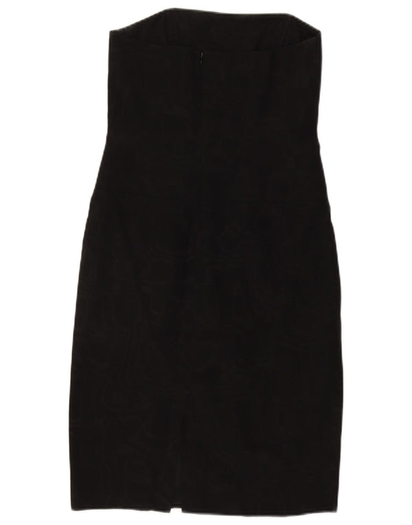 Intrend Rochie fără bretele pentru femei UK 8 Small Black Acetat