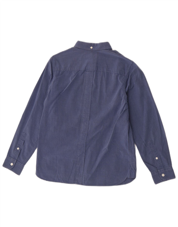 Fred Perry Boys Shirt 10-11 Years Blue Cotton