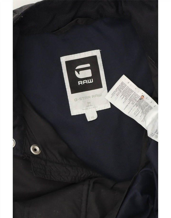 Męska kurtka użytkowa G-Star UK 42 XL, czarny nylon