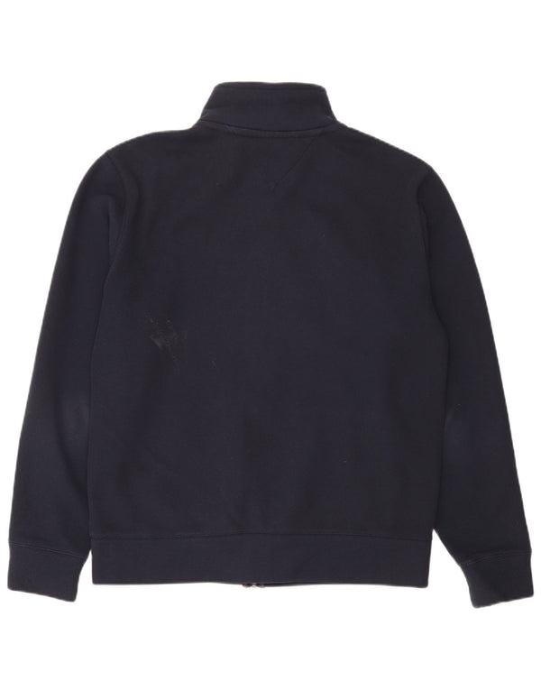 Giacca da ginnastica da uomo Tommy Hilfiger XL in poliestere blu navy