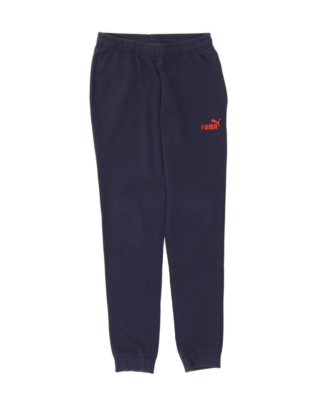 PUMA Mens Tracksuit Trousers Joggers Small  Navy Blue Vintage Puma and Second-Hand Puma from Messina Hembry 
