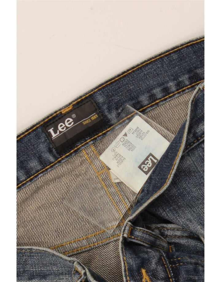 Blugi Lee Denver Capri pentru femei W32 L20, bumbac albastru