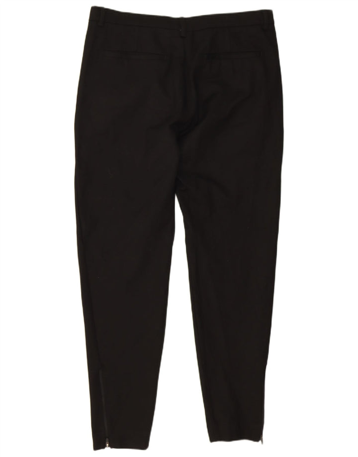 Cos Mens Slim Chino Trousers W34 L29 Black Viscose