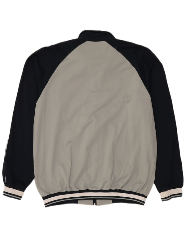 Champion Veste de survêtement pour homme XL Gris Colorblock Polyester
