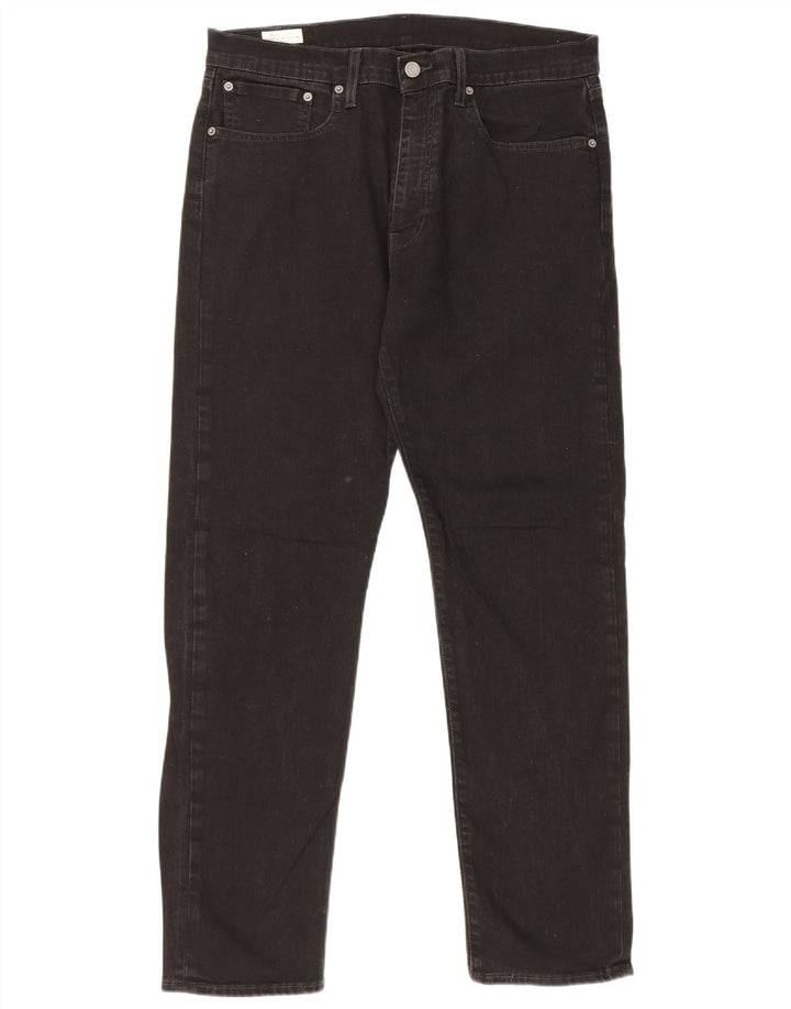 Levi's Herren 502 Tapered Jeans W34 L32 Schwarz