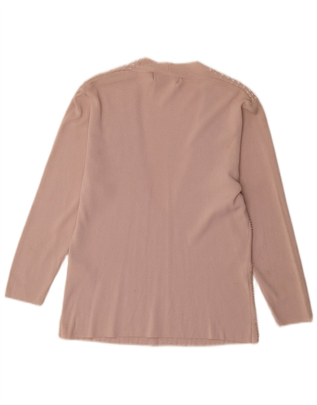 Zara Womens Blouse Top UK 14 Large Pink Rayon