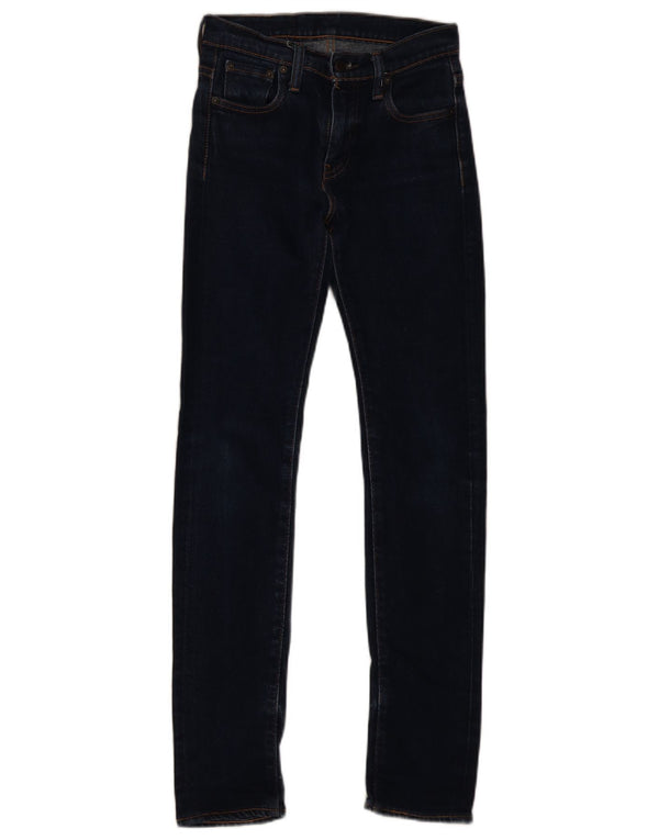 Женские джинсы скинни Levi's W25 L32 синие, хлопок