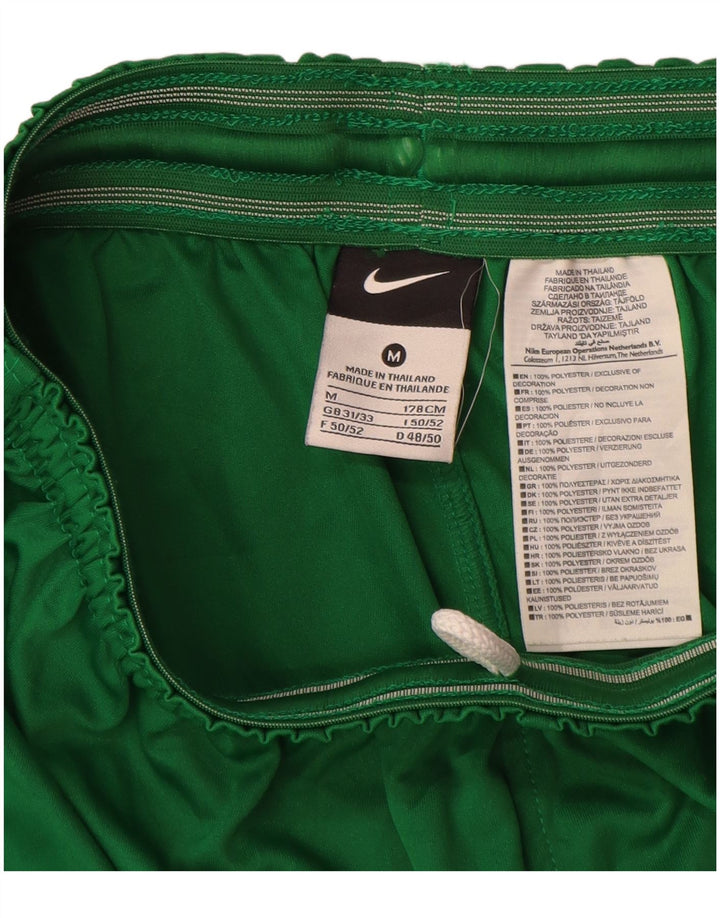 Nike Mens Graphic Sport Shorts Medium Green Polyester
