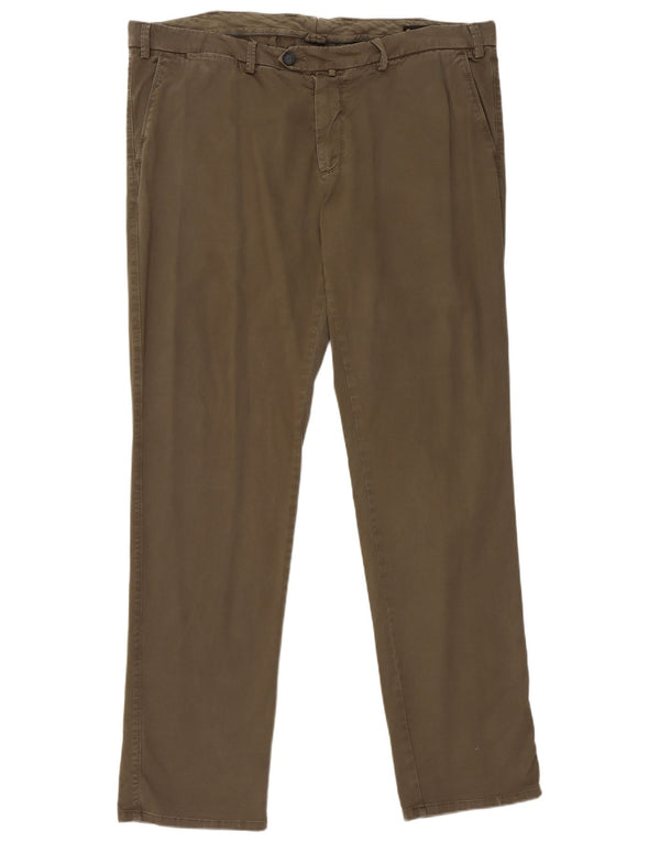 Pantaloni chino dritti da uomo Refrigiwear W44 L34 cotone kaki