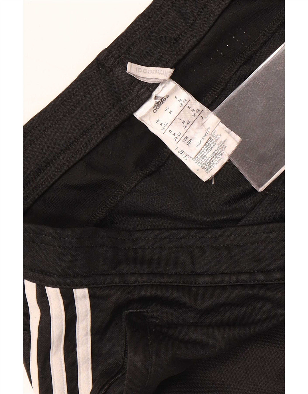 Pantaloni da tuta Adidas Climacool da donna UK 12/14 Poliestere nero medio