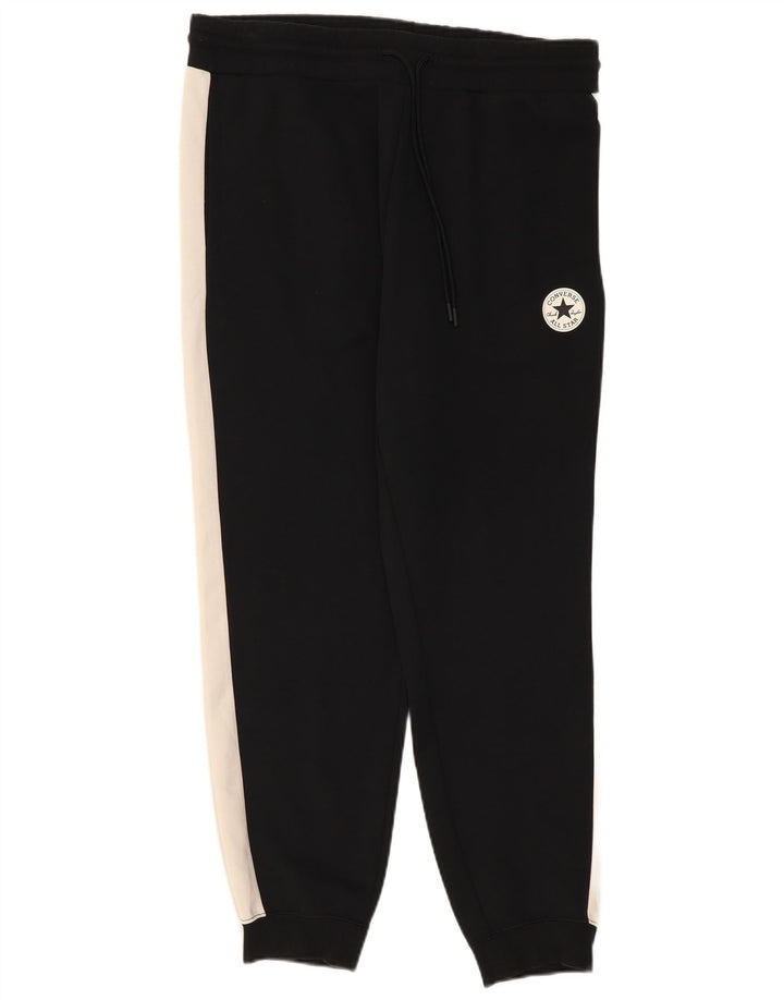 Converse Træningsdragt til mænd Joggers Medium Sort Colourblock Polyester