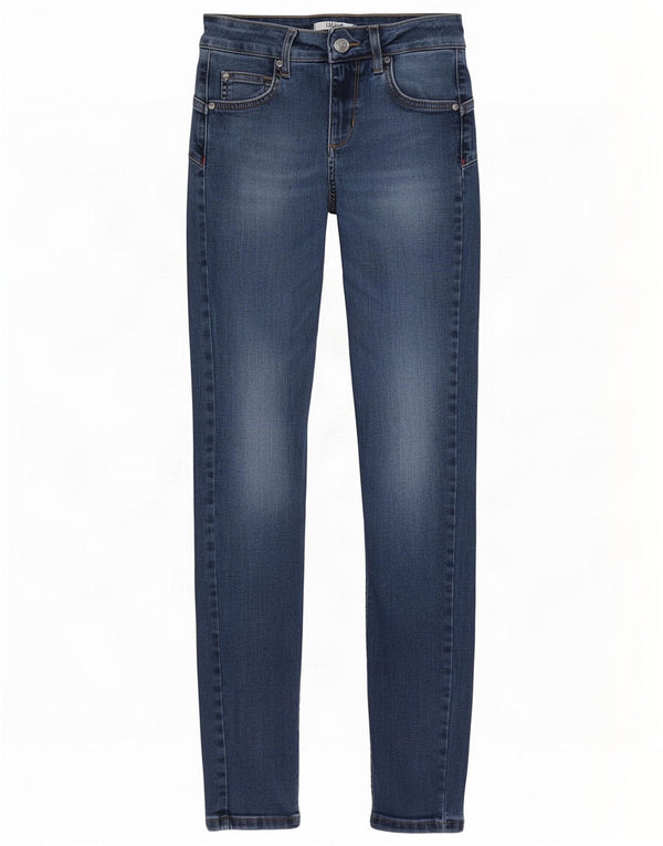 Blugi skinny pentru femei Liu Jo W25 L31 albastru