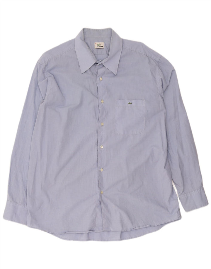 Camicia da uomo Lacoste taglia 46 2XL Blu