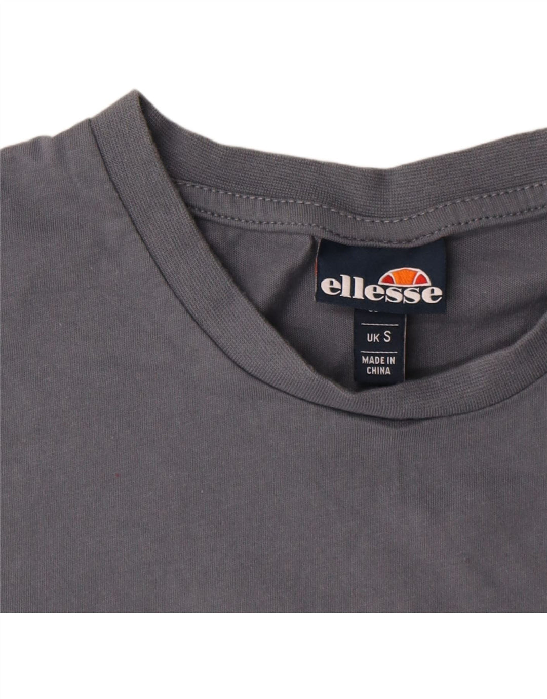 Ellesse Mens Graphic T-Shirt Top Small Grey Cotton