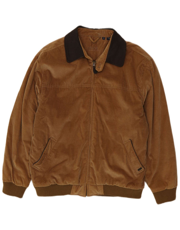 Maine Herre Corduroy-jakke UK 38 Medium Brown Colourblock Bomuld