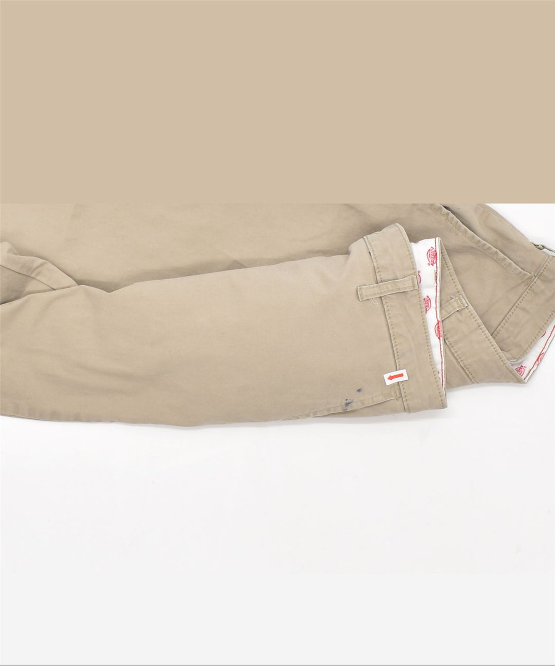 DICKIES Womens Bootcut Chino Trousers W38 L27 Beige | Vintage | Thrift | Second-Hand | Used Clothing | Messina Hembry 