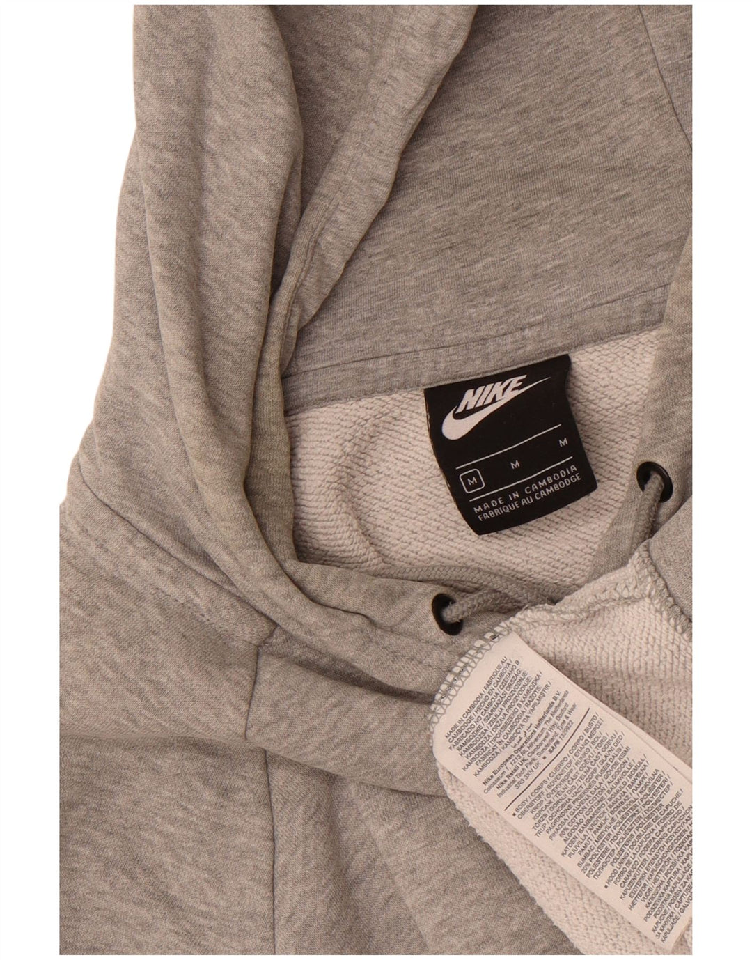 Nike Herre hættetrøje Jumper Medium Grey Flecked Bomuld