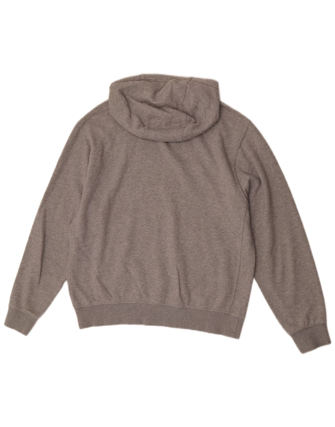 Nike Herren Kapuzenpullover aus mittelgrauer Baumwolle