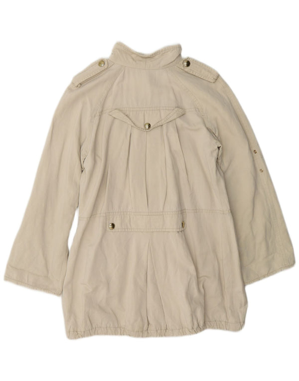 Giacca Militare Donna Elisabetta Franchi IT 46 Large Bianco Sporco