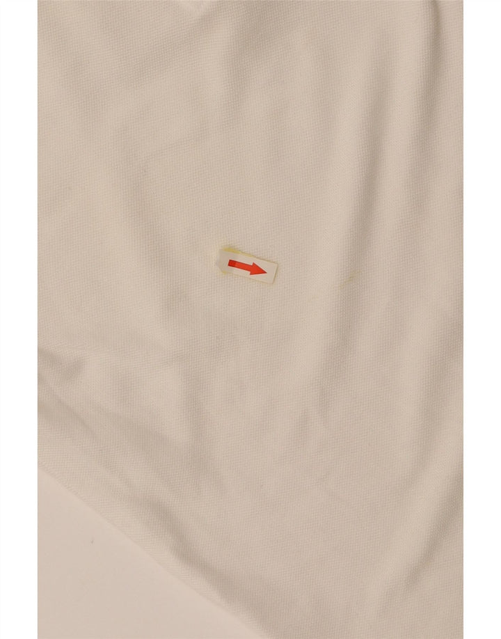 LACOSTE Womens Polo Shirt Size 42 Large White