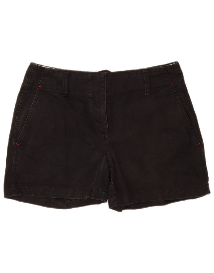 Pantaloncini chino da donna Tommy Hilfiger US 8 medi W30 cotone nero