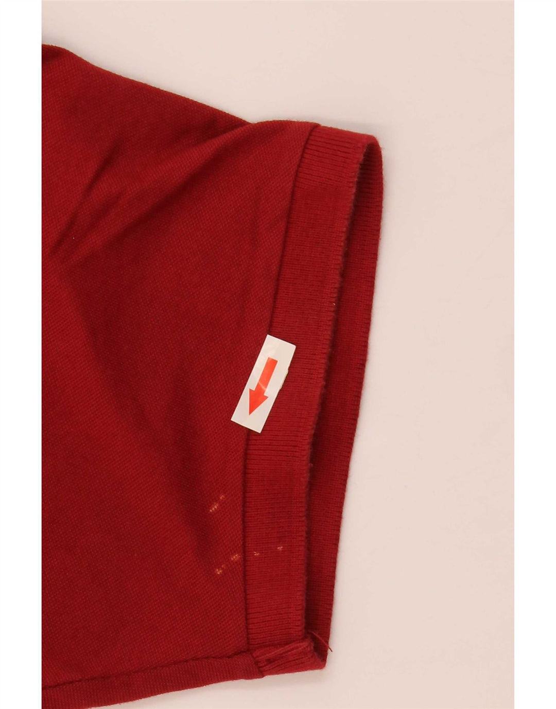 Champion Mens Easy Fit Polo Shirt Large Red Cotton