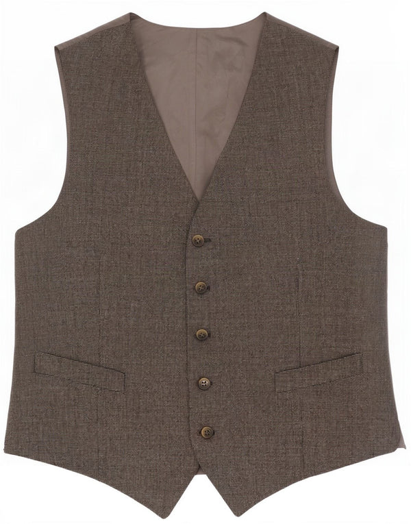 Vintage Herren Weste XL Grau