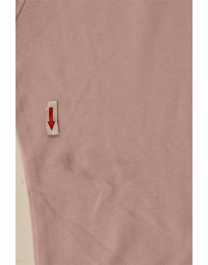Polo Kappa da donna UK 12 cotone rosa medio