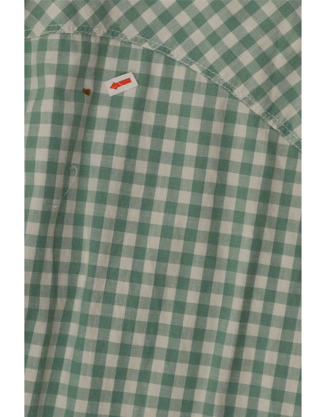 Camisa masculina Levi's verde médio xadrez algodão