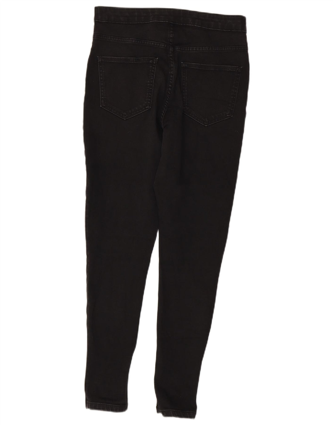 Marks & Spencer Womens Regular Skinny Jeans UK 12 Medium W28 L27 Black