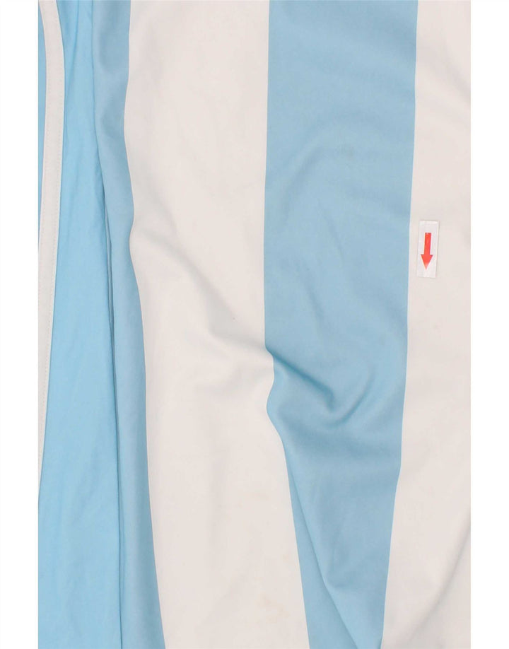 Adidas Climacool T-Shirt für Jungen, 13–14 Jahre, blau gestreift, Polyester