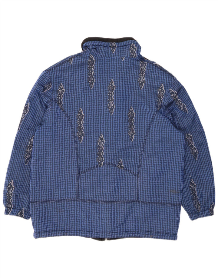 PROLINE Dame vindjakke UK 18 XL Blå Houndstooth