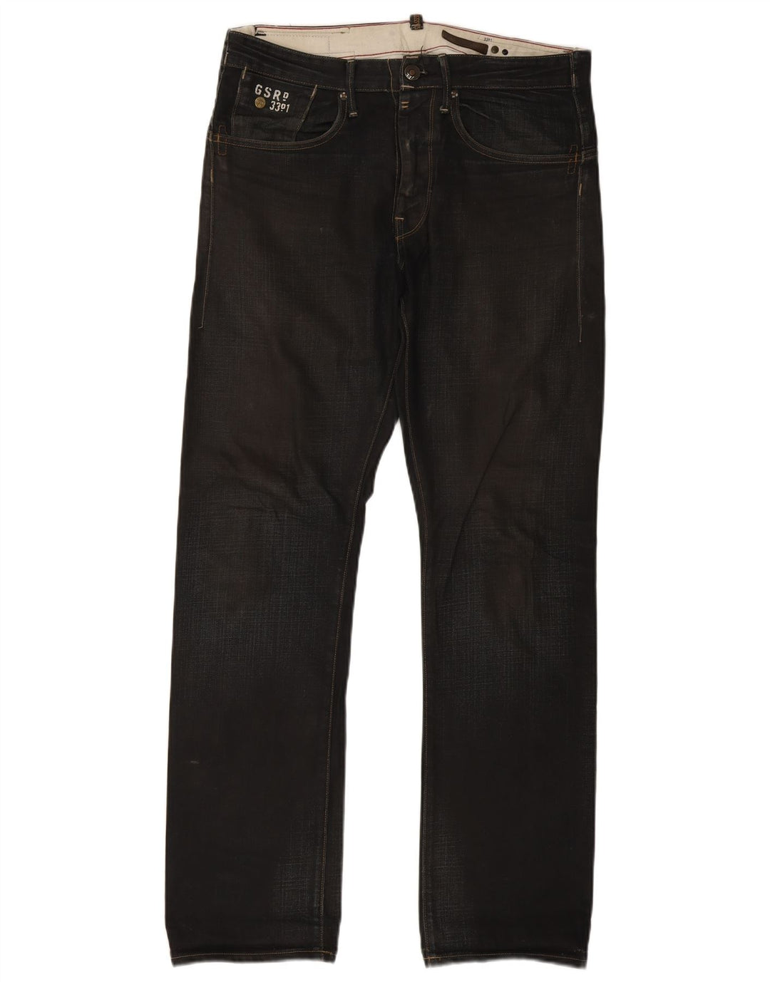 G-Star Mens Slim Jeans W33 L33 Black