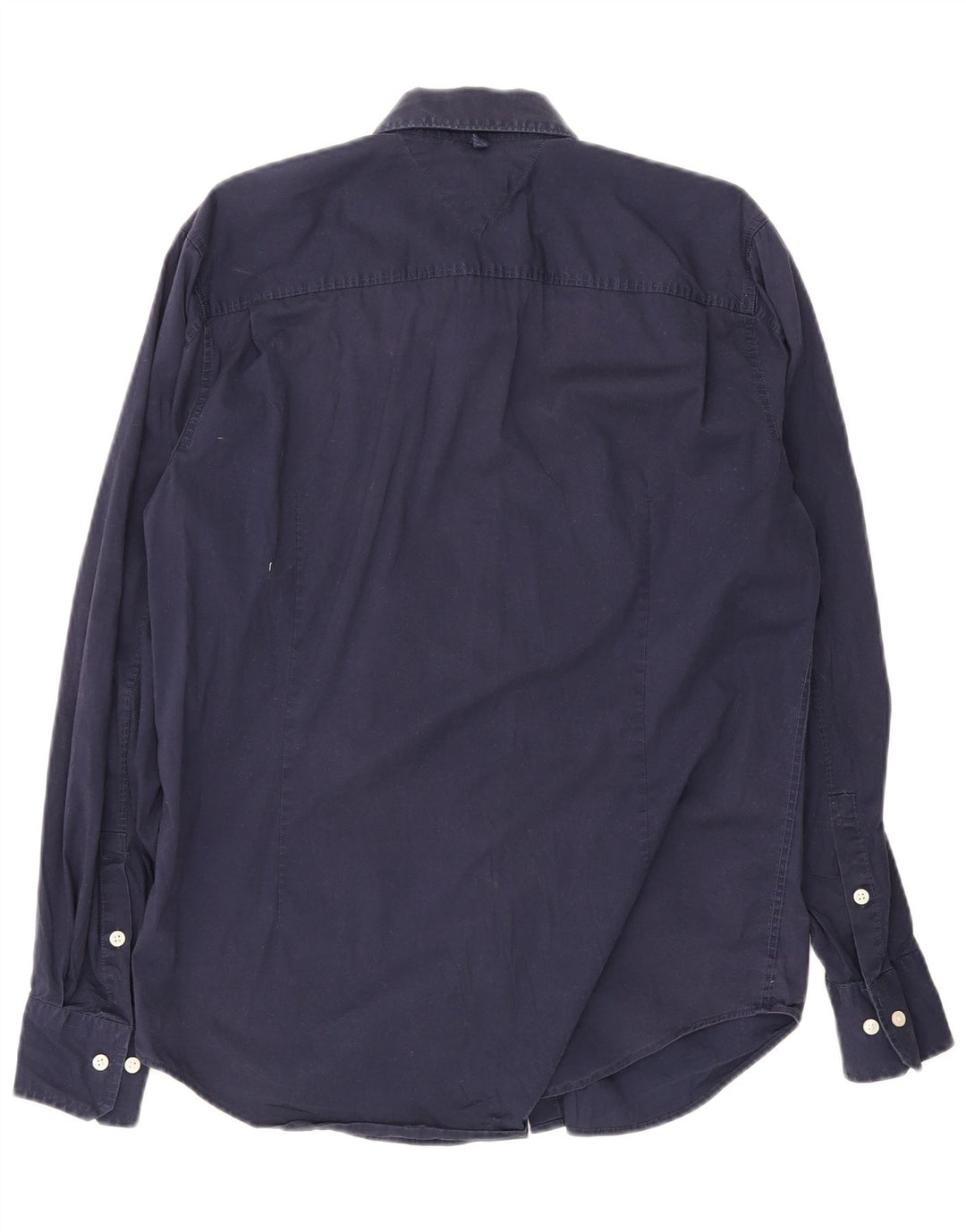 Tommy Hilfiger Mens Shirt XL Navy Blue Cotton