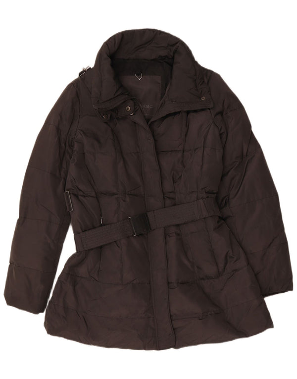 Jachetă căptușită pentru femei Zara UK 18 XL Poliester negru
