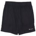Pantaloncini sportivi da uomo Champion grandi in cotone nero