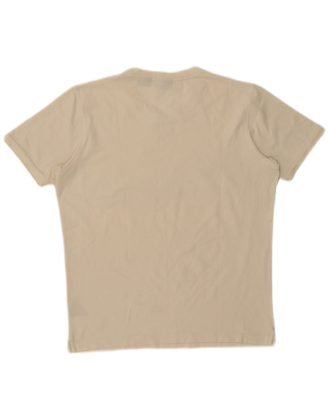 Fila Mens Graphic T-Shirt Top Large White Cotton