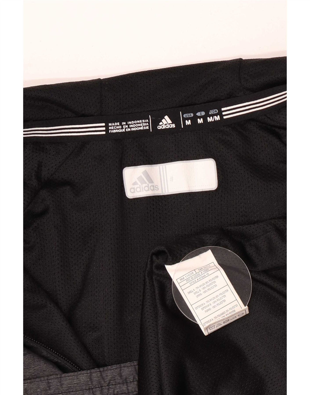 Giacca antipioggia Adidas Redhawk Graphic da uomo UK 38 Colorblock grigio medio