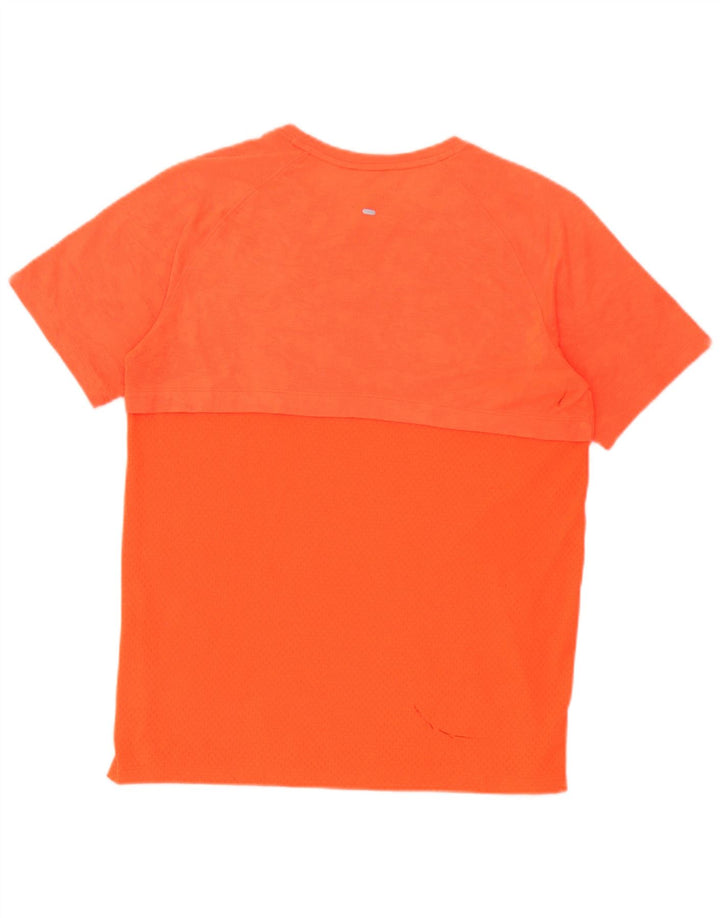 Under Armour Herre Heat Gear T-Shirt Top Medium Orange