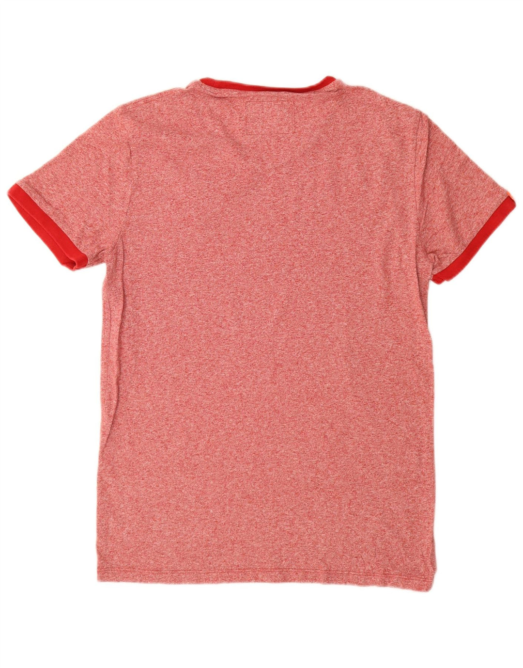 Superdry Mens Graphic T-Shirt Top Large Red Flecked