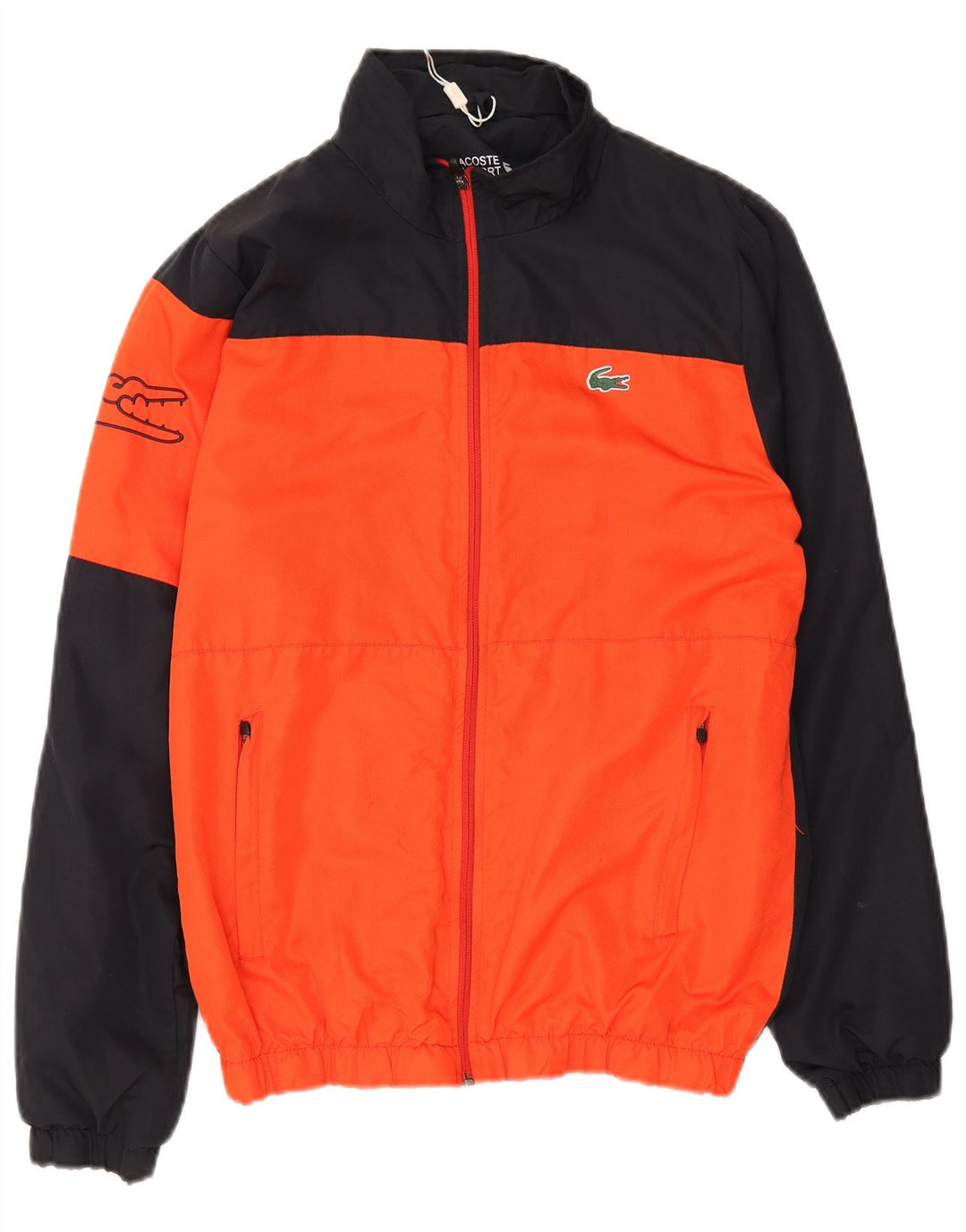 Ανδρική αθλητική φόρμα Lacoste Top Jacket Size 4 Medium Black Colourblock