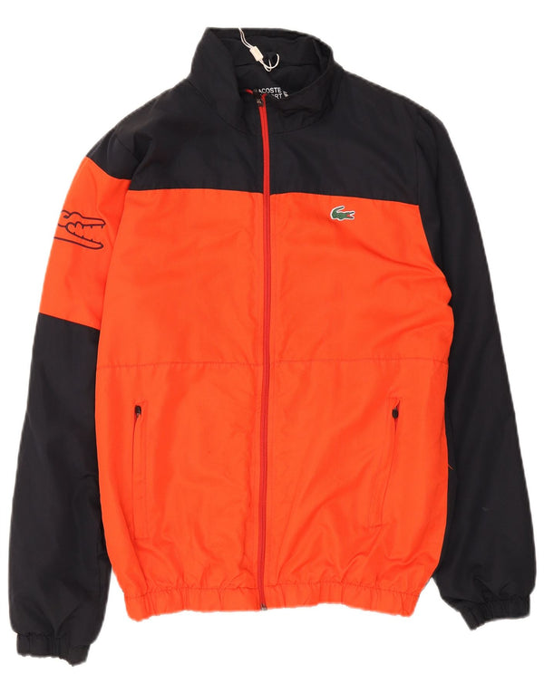 Ανδρική αθλητική φόρμα Lacoste Top Jacket Size 4 Medium Black Colourblock