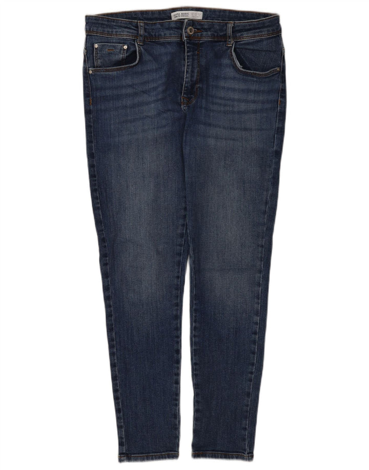 Zara Womens Slim Jeans EU 42 Large W32 L28 Blue