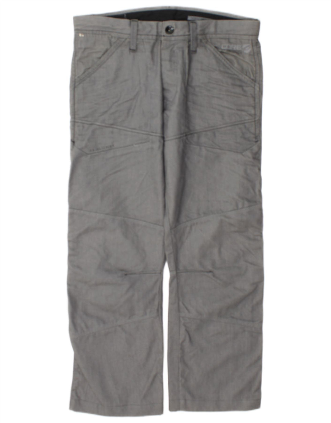 Jack & Jones Mens Straight Chino Trousers W32 L27 Grey