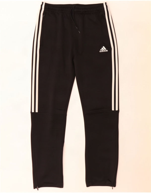 Adidas Pantalon de survêtement Climalite pour femme UK 16/18 Large Noir Polyester