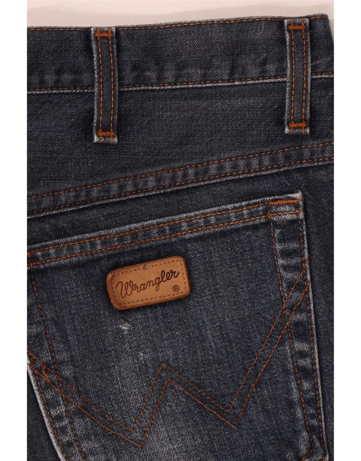 Wrangler Mens Denim Shorts W36 Large Blue