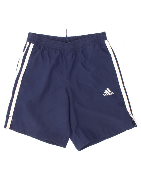 Calções desportivos Adidas Boys Aeroready 5-6 anos azul marinho poliéster