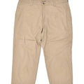 LEE Womens Relaxed Fit Crop Chino Trousers W38 25 Brown Cotton | Vintage | Thrift | Second-Hand | Used Clothing | Messina Hembry 