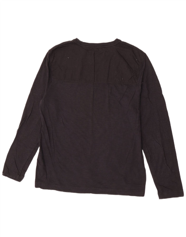 Calvin Klein Mens Top Long Sleeve Large Black Cotton