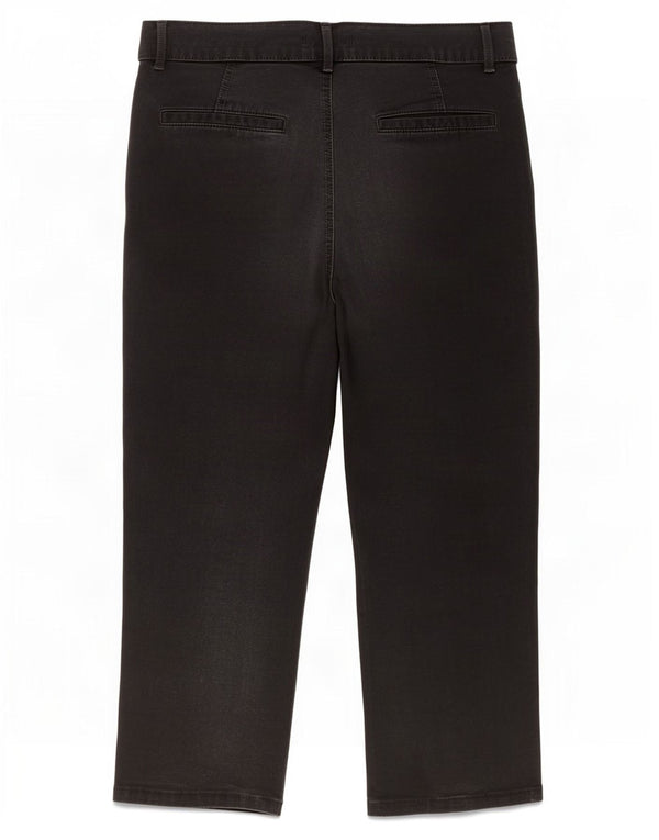 Spodnie damskie Marks & Spencer Straight Capri UK 14 Large W32 L23 Black